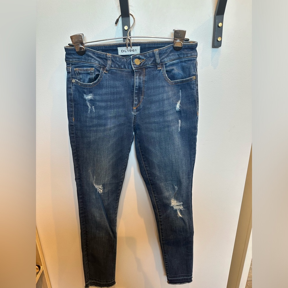 DL 1961 Jeans - Margaux Insta sculpt Ankle Skinny Theila Wash Size 27